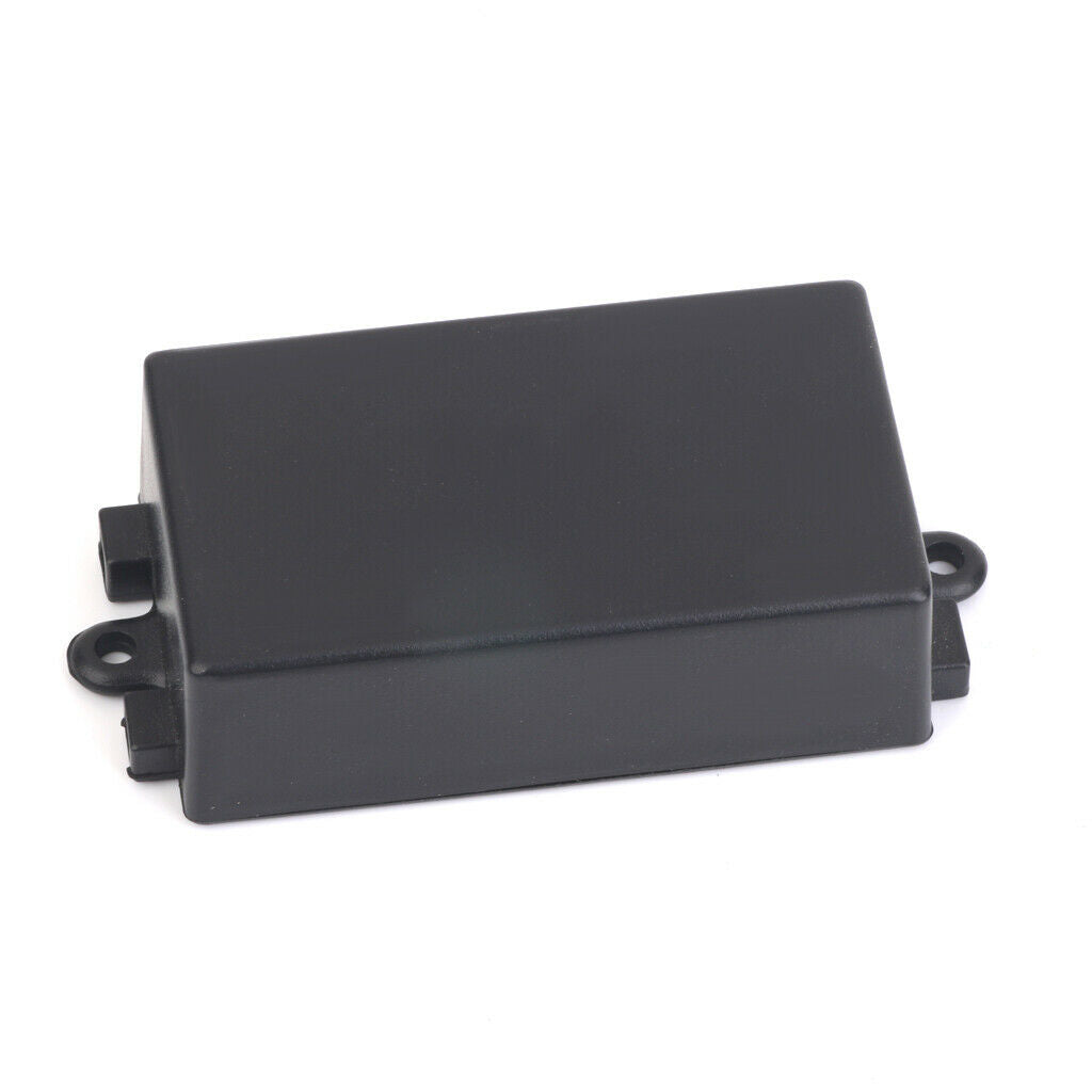 65x38x22mm Plastic Enclosure Terminal Box for Electronic Circuit Black DIY