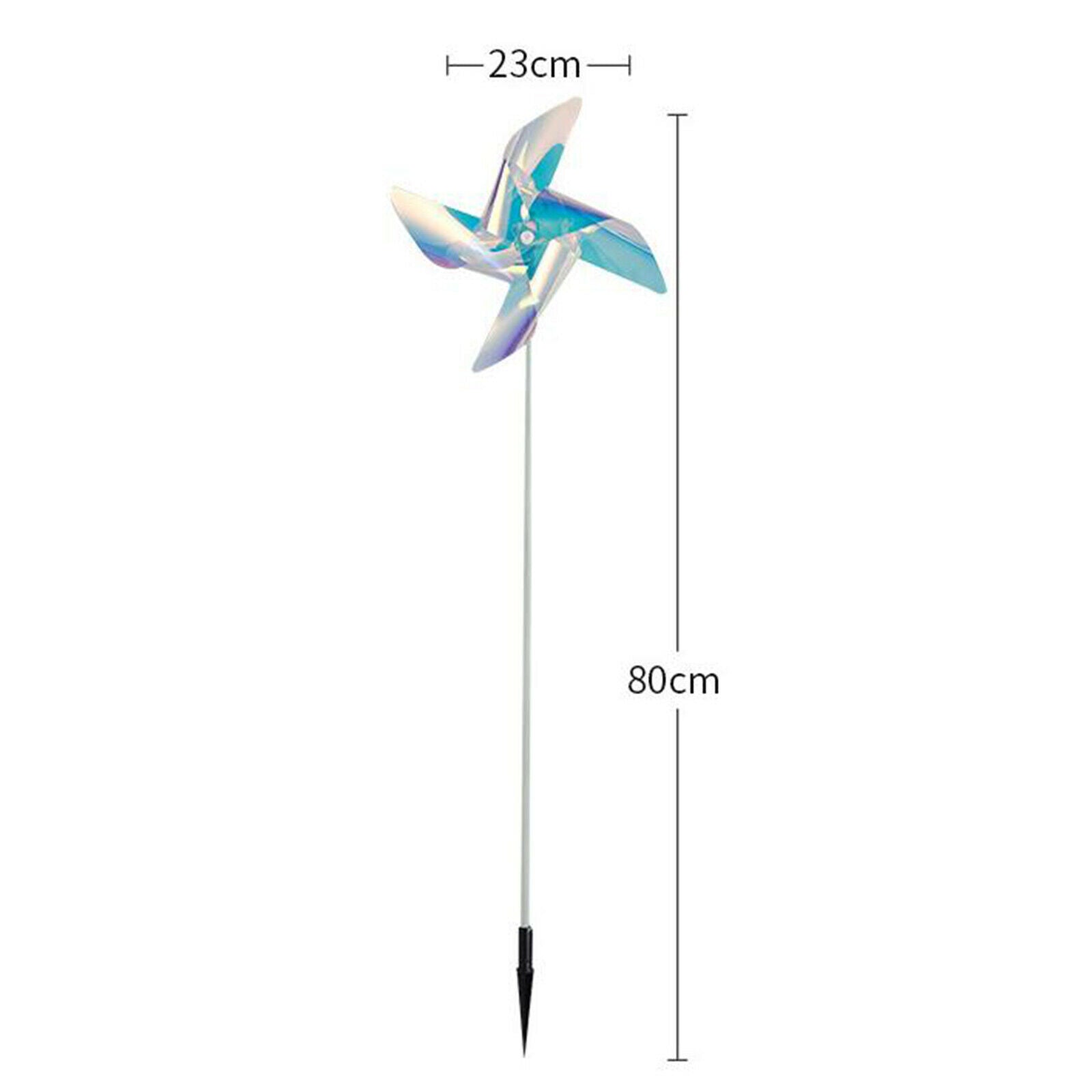 Outdoor LED Windmill Garden Lights Yard Landscape Ground Light Walkway Decor