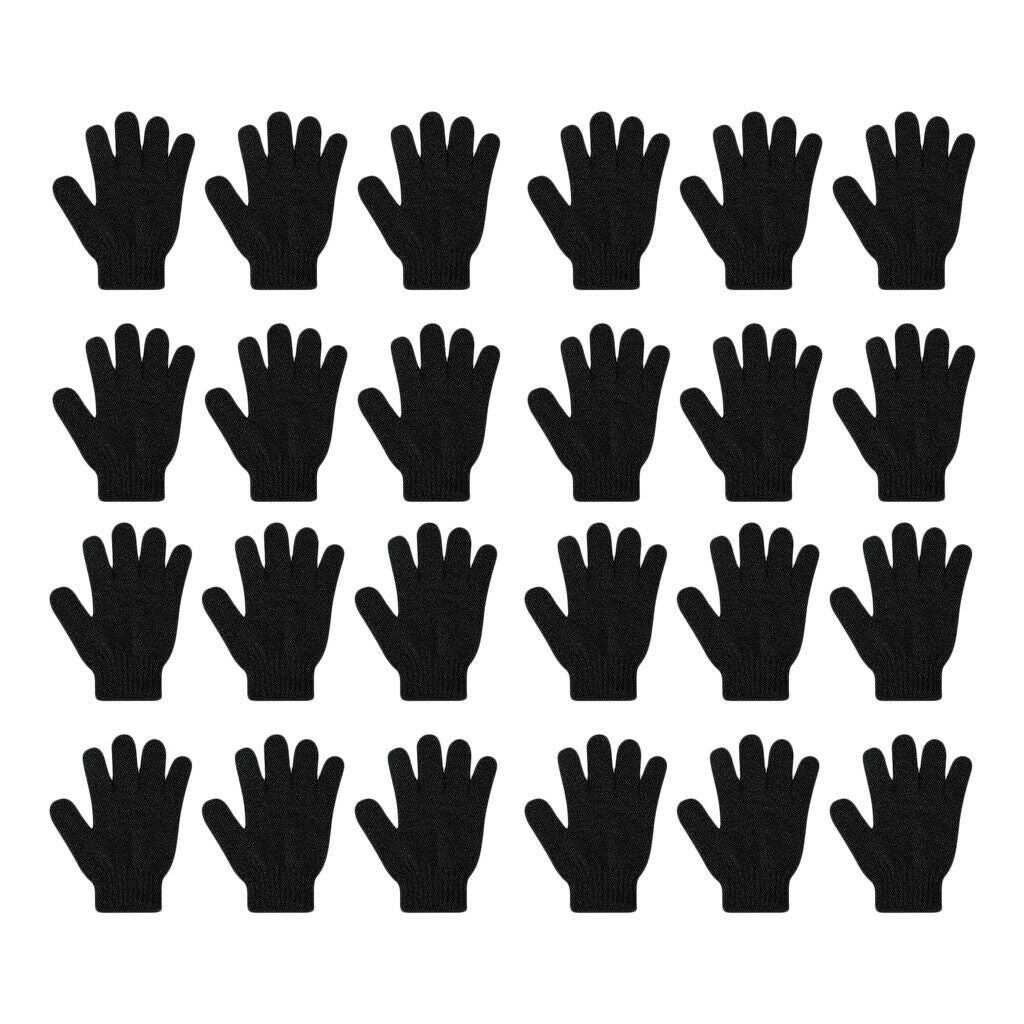 24x Exfoliating Gloves Back Shower Scrubber Full Body Exfoliating Gloves