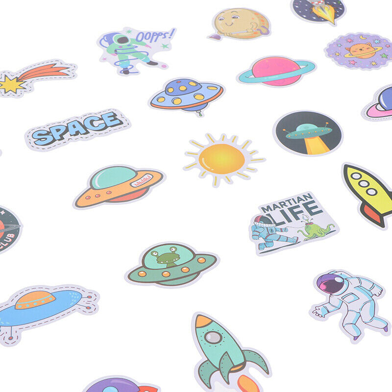 50pcs VSCO Stickers Pack Waterproof Cool Girl Stickers For Skateboard Suitc_DF