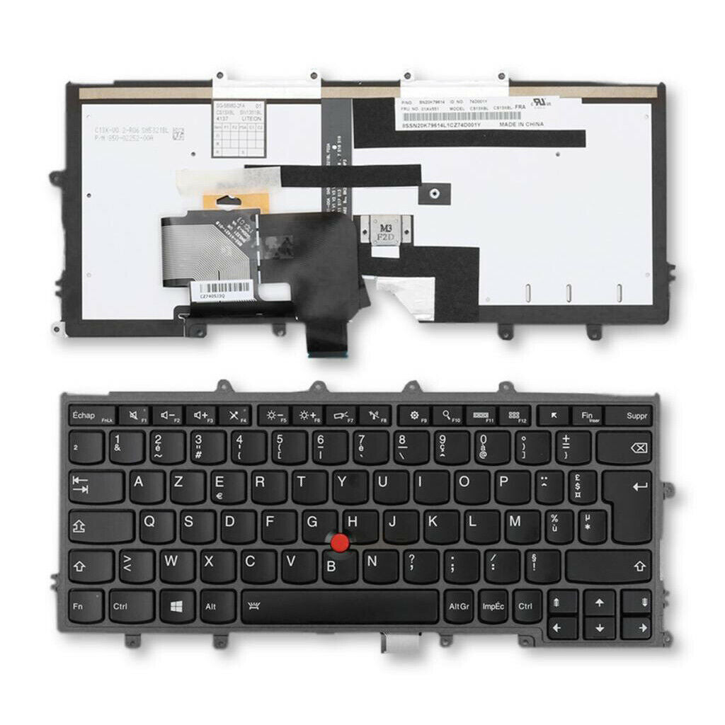For Lenovo ThinkPad X230S X240 Layout Keyboard French Backlit Full Keyboard