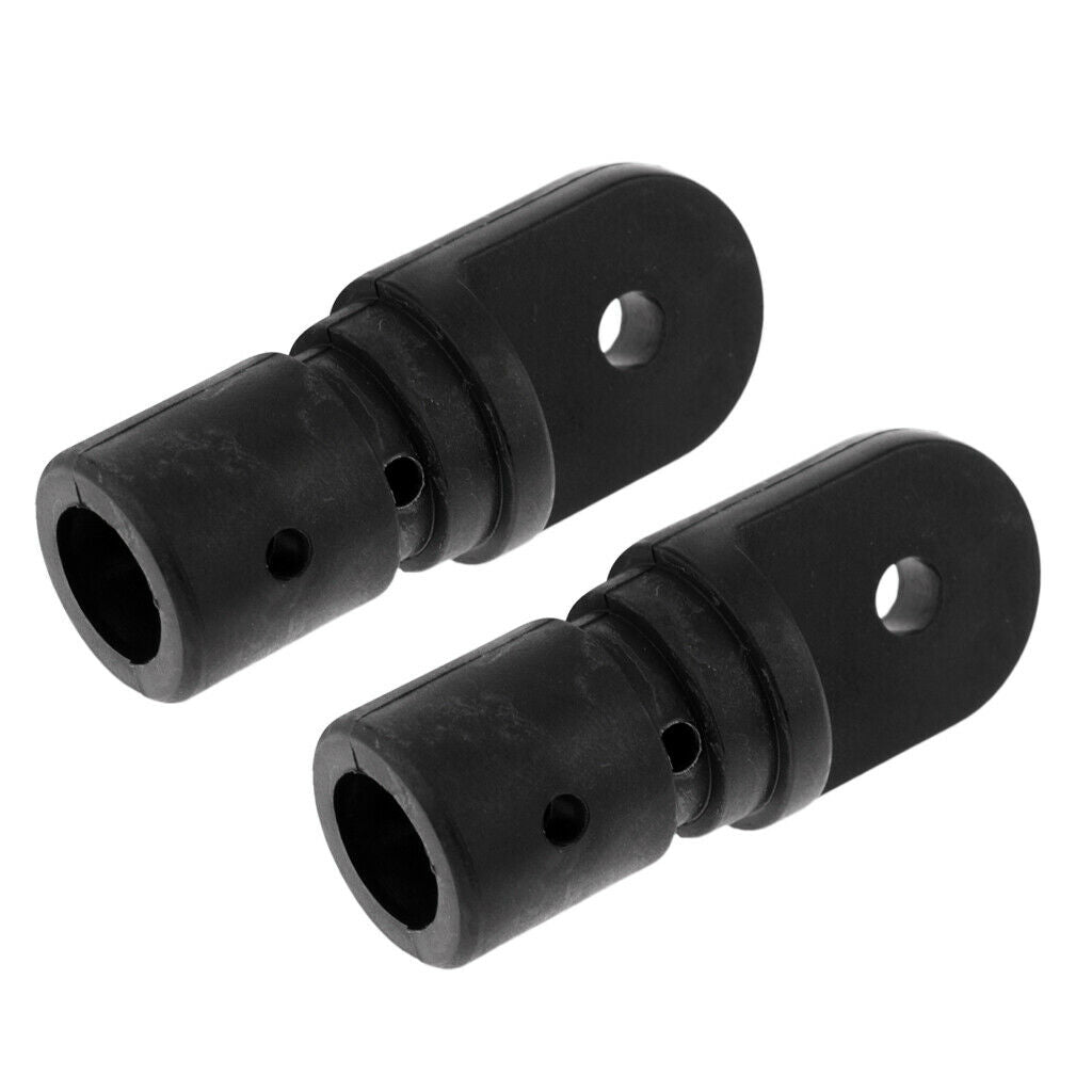 2 Pieces Nylon Boat Insert Inside Eye End   Bimini Top Replacement 22mm