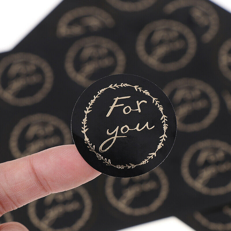 120pcs Round For you Sealing Label Stickers Baking DIY Party Gift Box Stick Tt