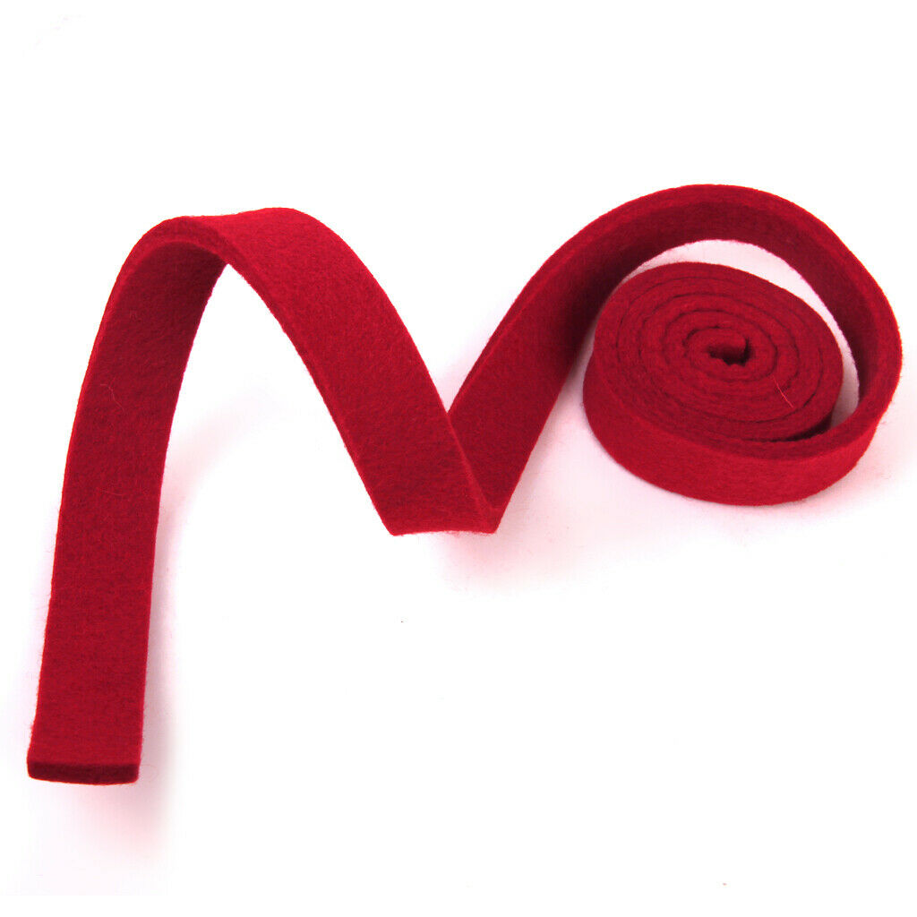 Piano Tuning Wool Felt Temperament Strip Mute Tool Red
