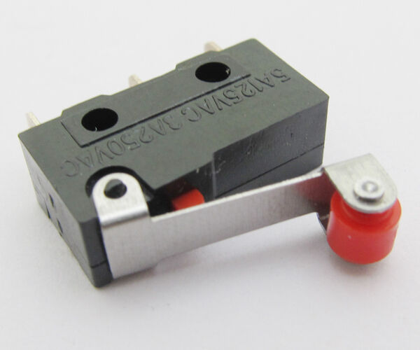 1pc MINI Micro Roller Lever Switch 20x10x6.5mm Normal Open/Close 5A