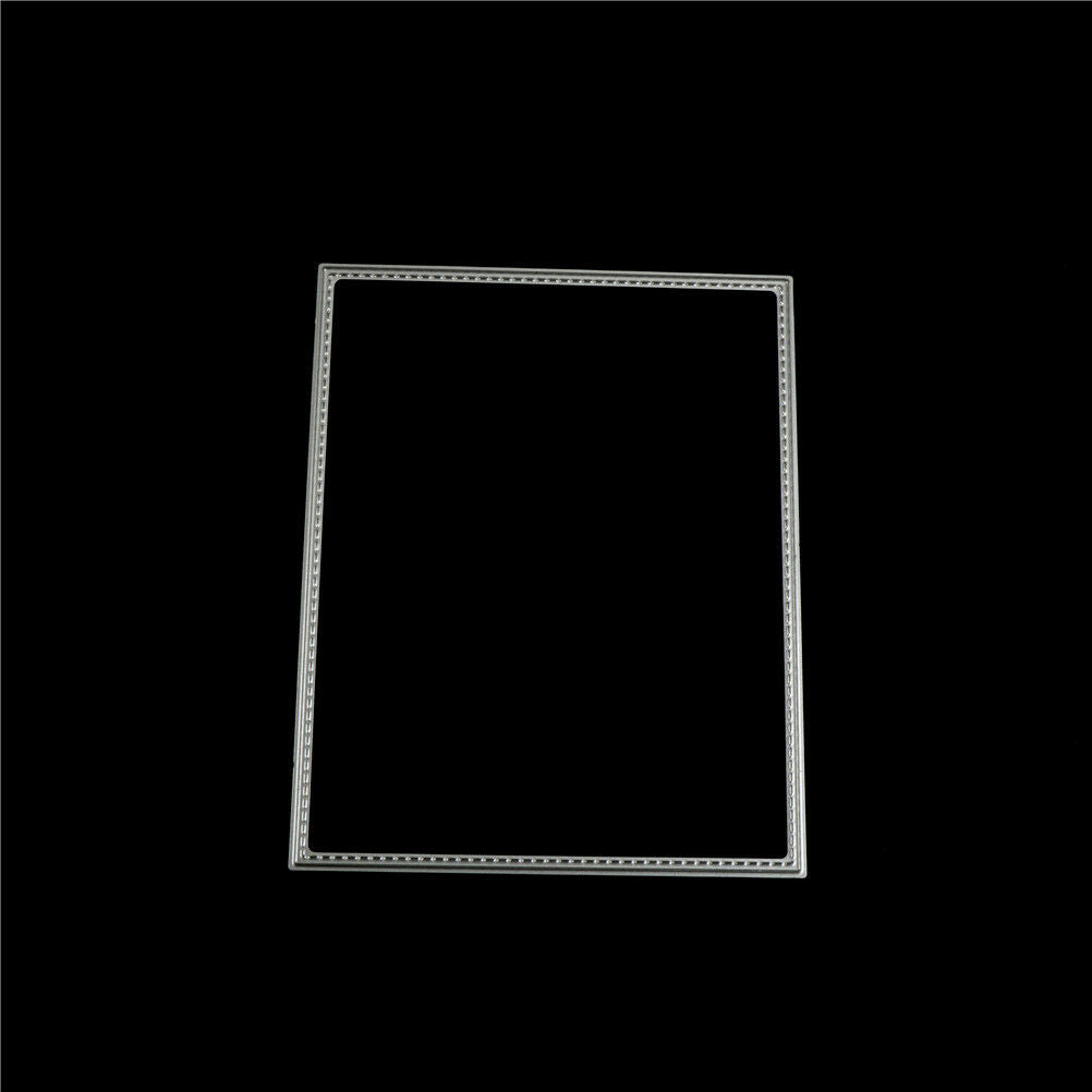 4Pcs Rectangular Design Metal Cutting Die For DIY Scrapbooking Album Pape.l8