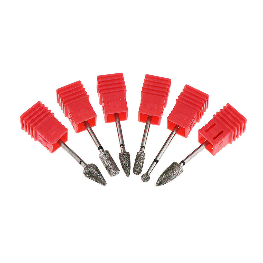 2.35mm 3/32 inches Carbide Drill Bits Set for Natural & Artificial Nails, Pack