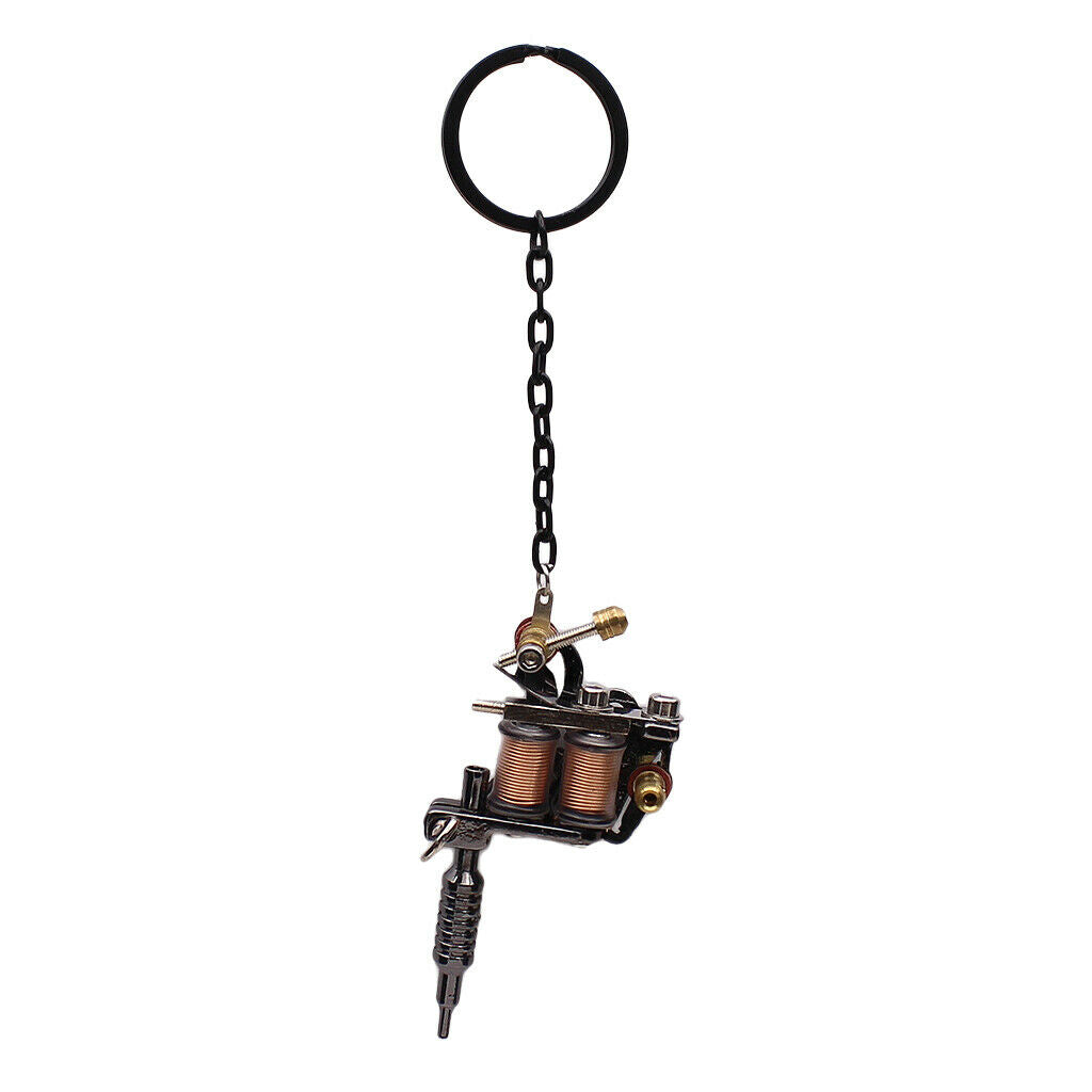 2 Pcs Alloy Keychain Keychain - Mini  Machine Keychain