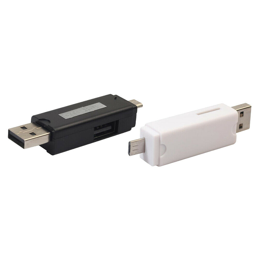 USB Memory Card For Micro USB OTG 2-Card TF Card Reader For PC