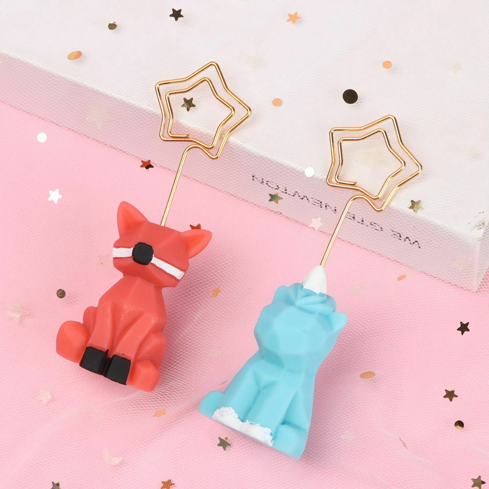 Birthday gift Photo Paper Paper Clip Note holder Memo Clips Photo Stand