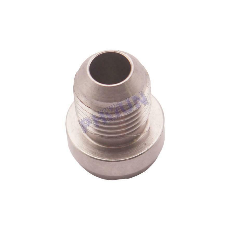 4PCS AN -6 (AN6) Male Stainless Steel Weld On Fitting Bung CNC High Quality
