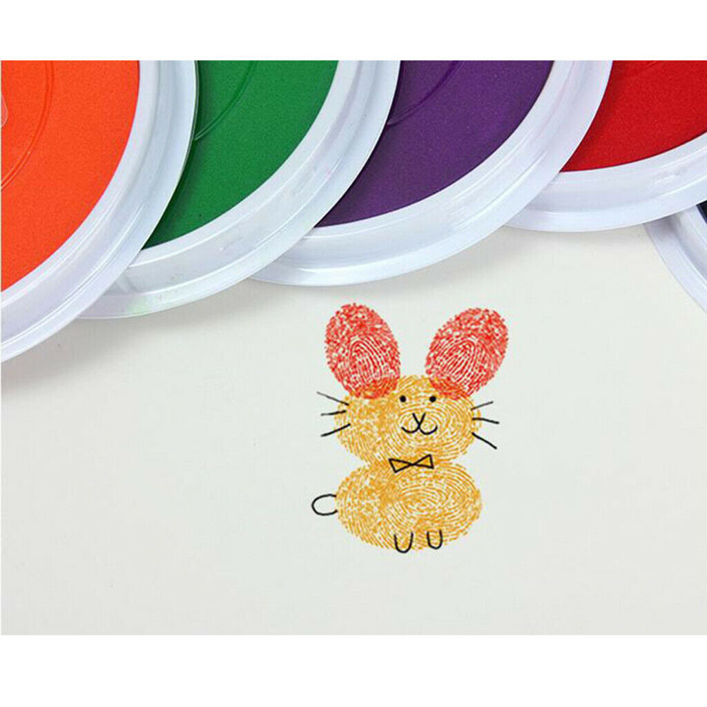 20 Pcs/set Rubber Stamps Partner Color Card Making and Kids DIY Scrapbooking