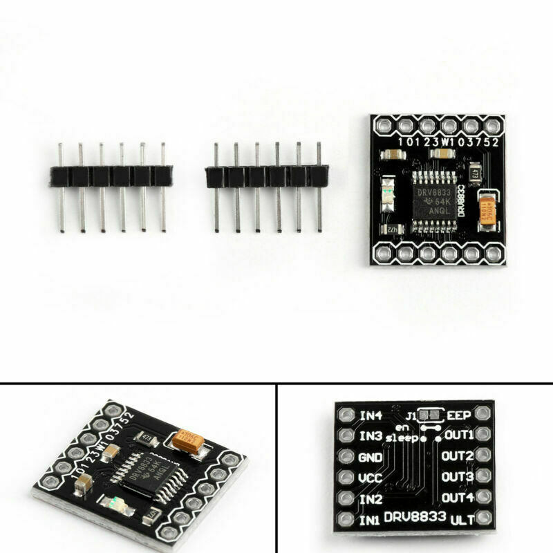 1Pcs 2 Channel DRV8833 DC Motor Driver Module 3V-10V 1.5A H-Bridge For SP