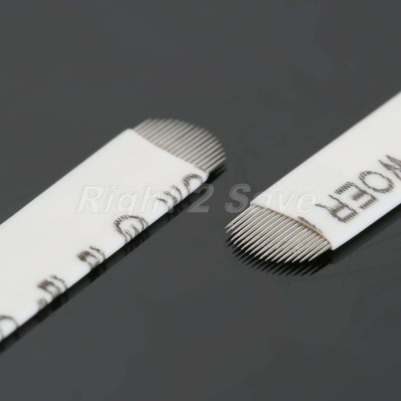 10Pcs 18 Pin U Curve Permanent Makeup Eyebrow Embroidery Tattoo Needles