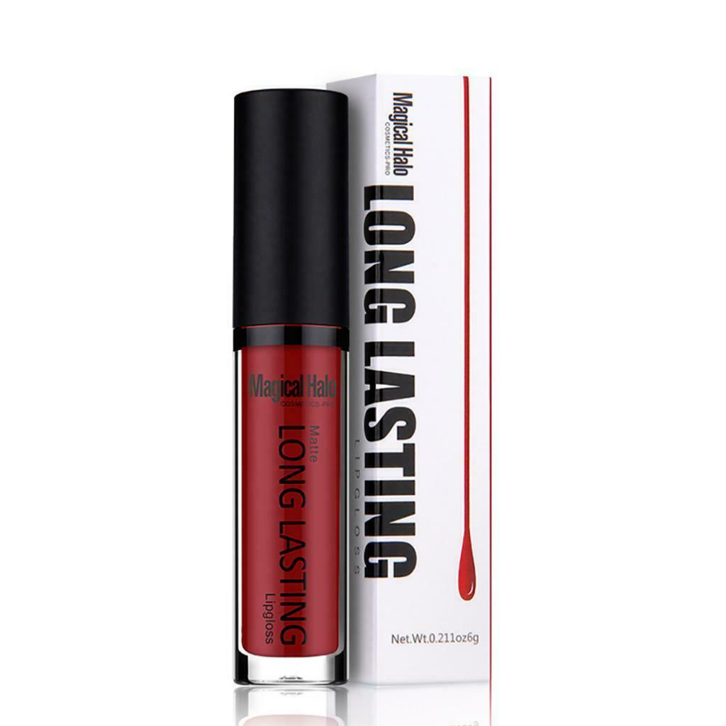 Matte Velvet Makeup Lip Gloss Liquid Lipstick Non-sticky Lip Stick #09