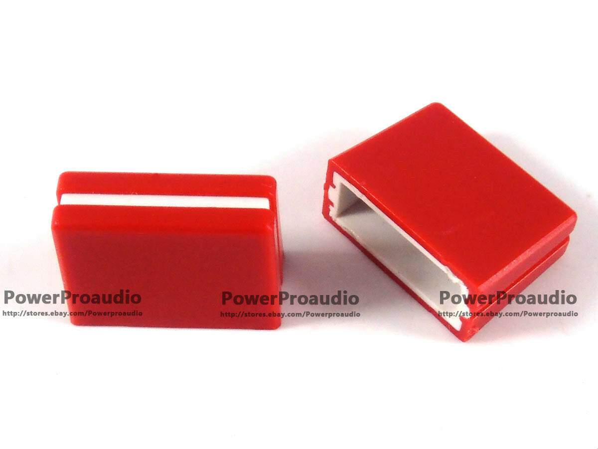 2PCS REPLACEMENT PIONEER FADER CROSSFADER KNOB DJM800 DJM700 DAC2371 RED