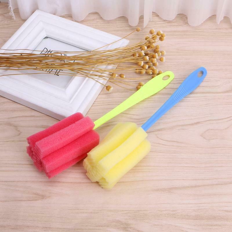 Wineglass Sponge Cup  Brush Feeding Bottle Cleaner Kitchen Cleaning Tool