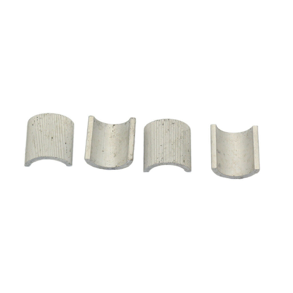 4 Set 22mm 7/8" to 25mm 1" Handlebars Mounts Risers Clamps Spacers Parts