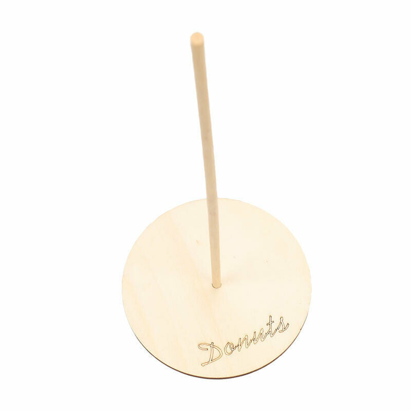 Donut Stand Wooden Wall Party Decoration Doughnut Holder Bride Wedding Su.l8