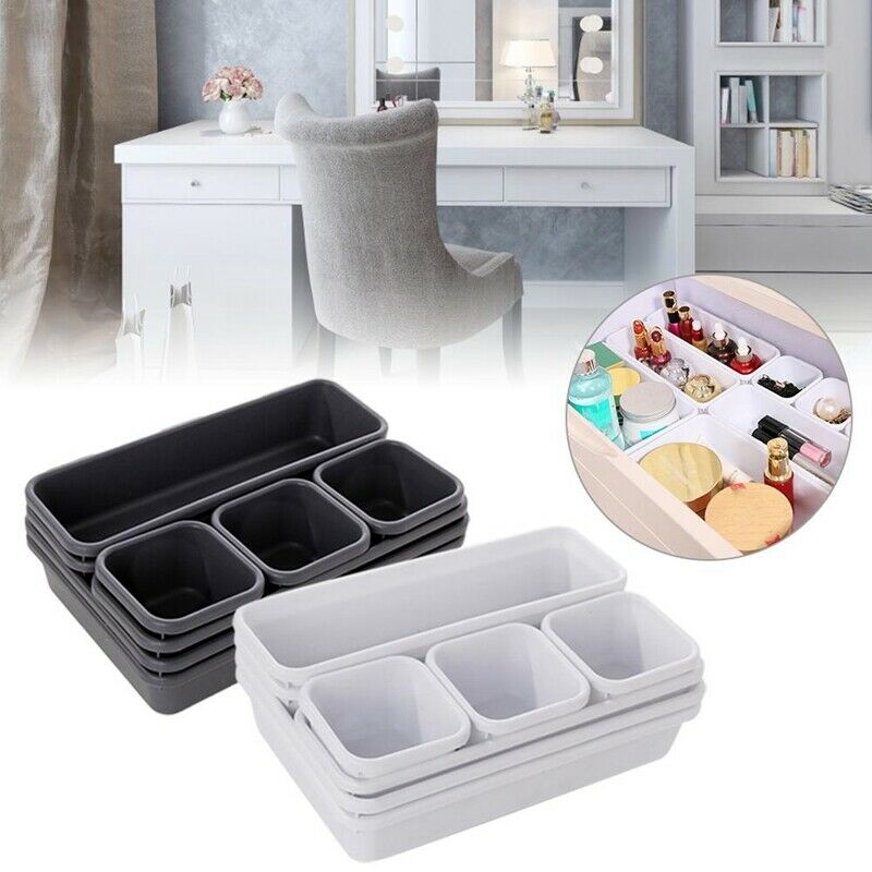 Organizer Box Trays Home Office Storage Kitchen Bathroom Closet Desk Box Der OH2