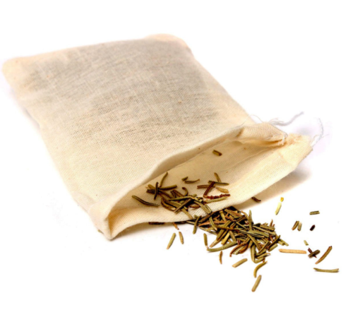 100Cotton Muslin Drawstring Bags Coffee Tea Bath Soap Herb 80x100mm