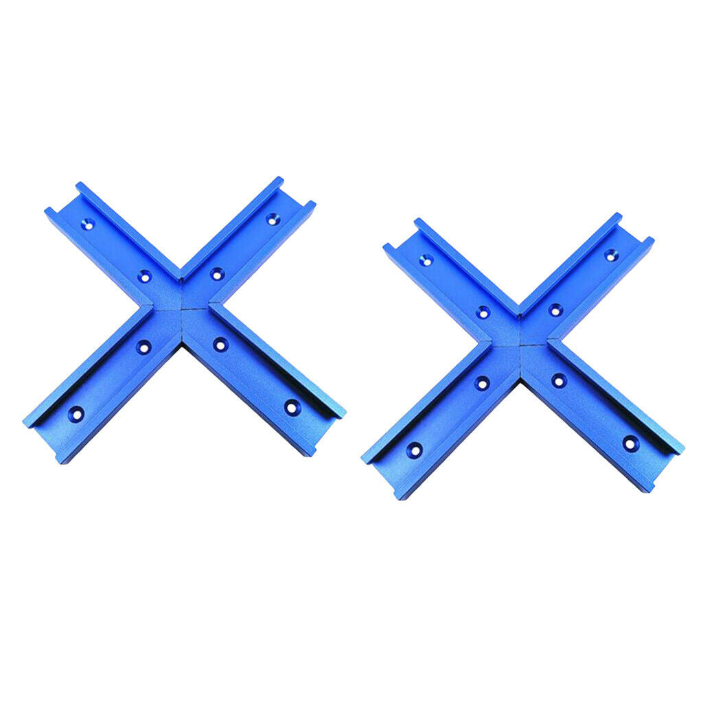 8x Heavy-duty Alloy Miter Track Stop T-Slot T-Tracks Woodworking 100mm