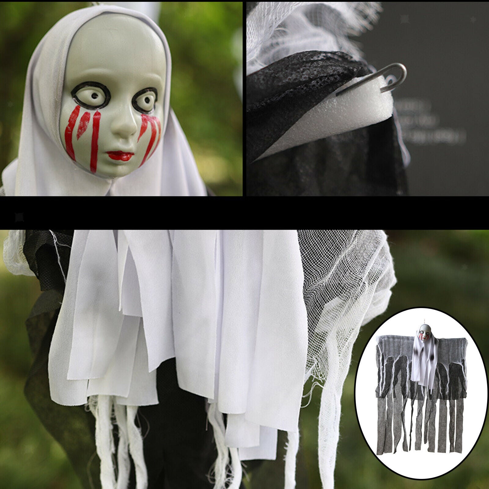 Halloween Props Hanging  Decorations Outdoor  for Home Yard Outdoor Decor Party