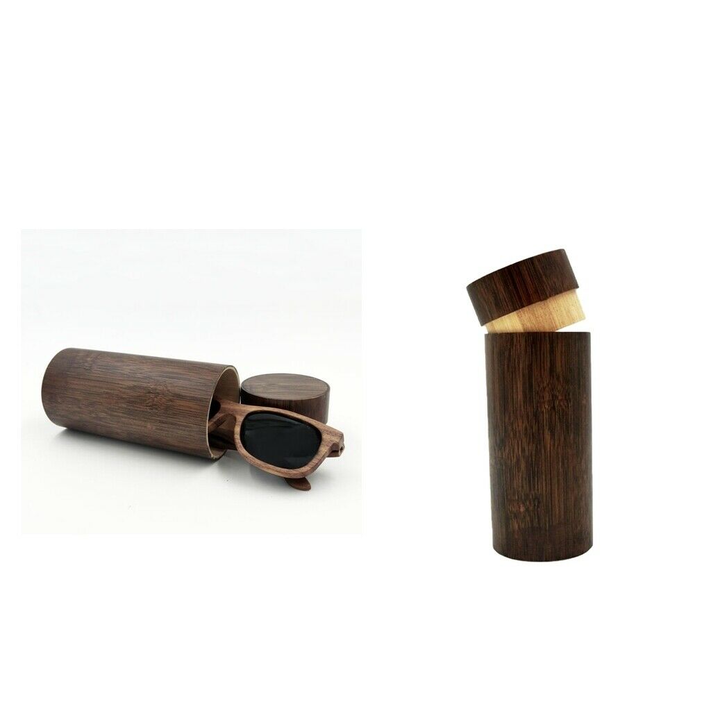 2pcs Bamboo Eyeglass Holder Glasses Stand Case / Eyewear Collections Rack