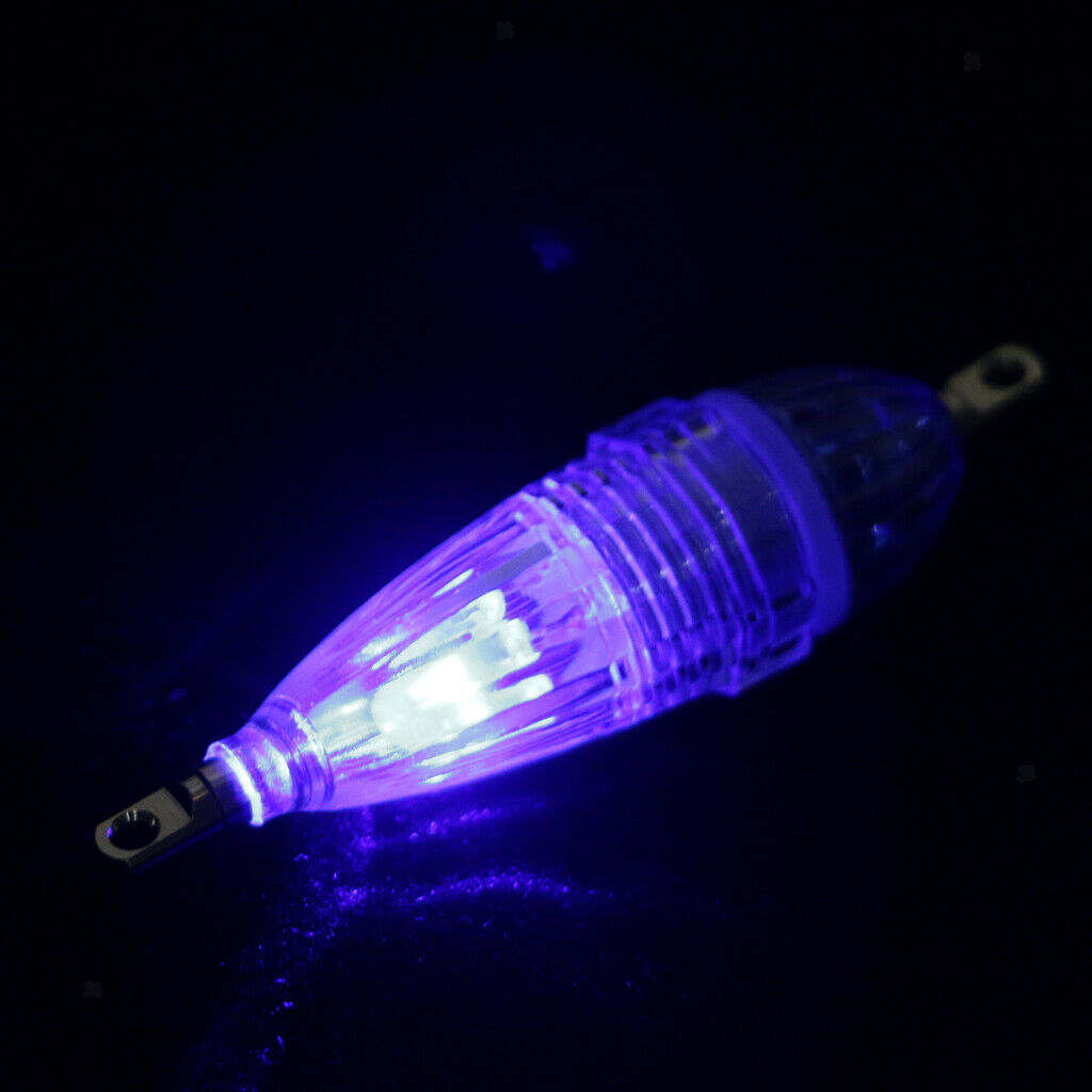 3 Pack Fishing Lure Light LED, Lure Bait Finder, Night Fishing Finder Crappie