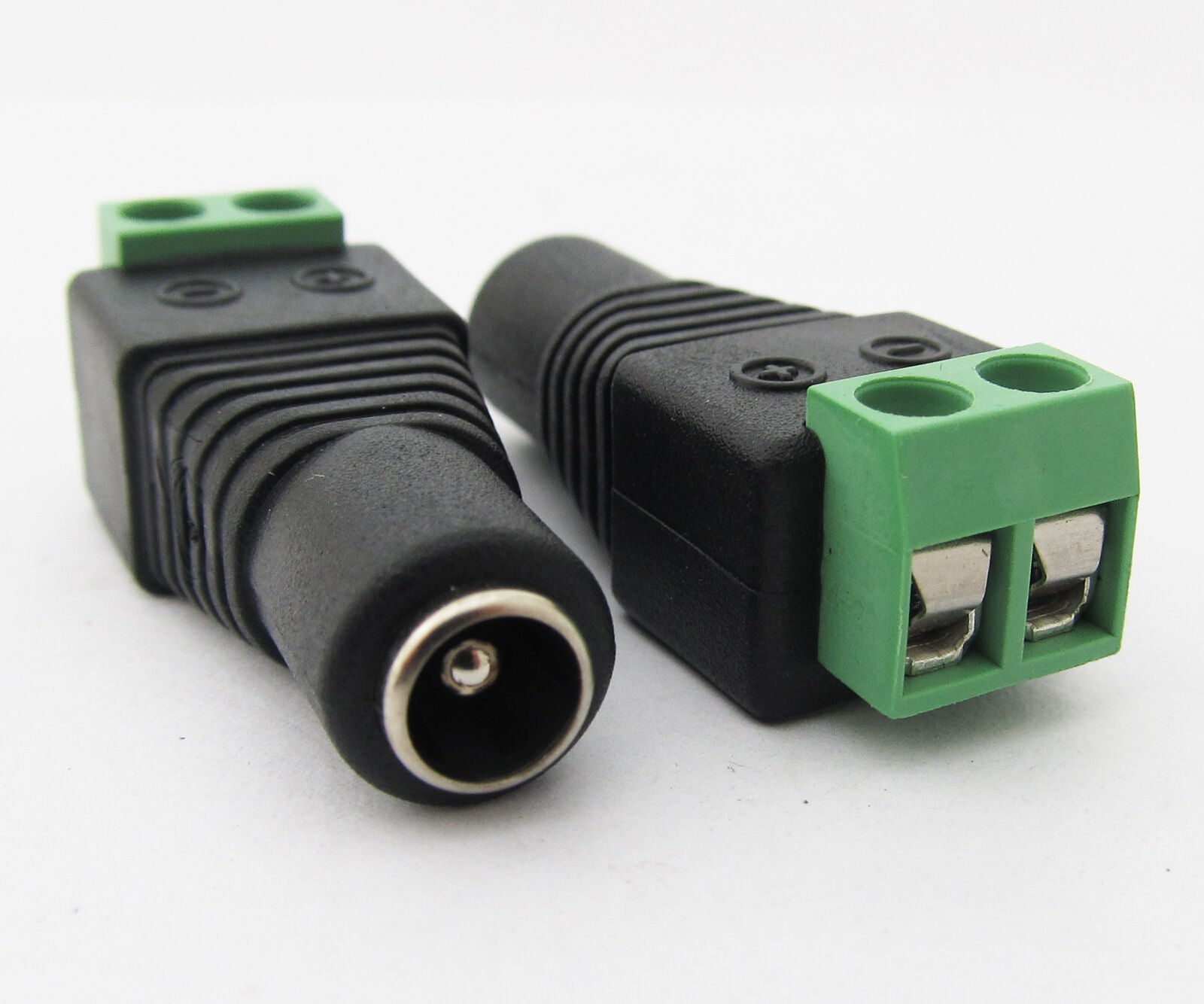 10pcs 5.5x2.1mm 2.1mm CCTV DC Power Female Jack Free Solder Terminal Connector