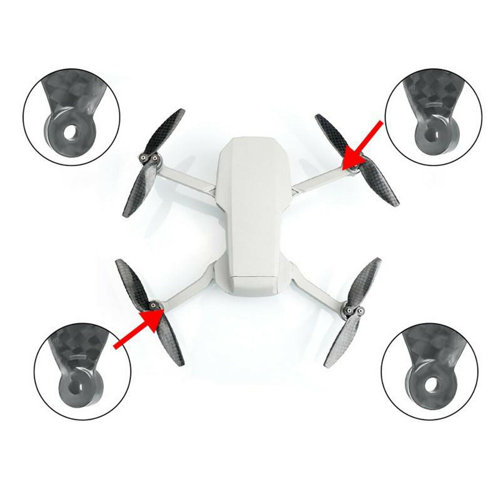 Foldable Propellers Paddle for DJI Mavic Mini 2 Drone Accessories Props