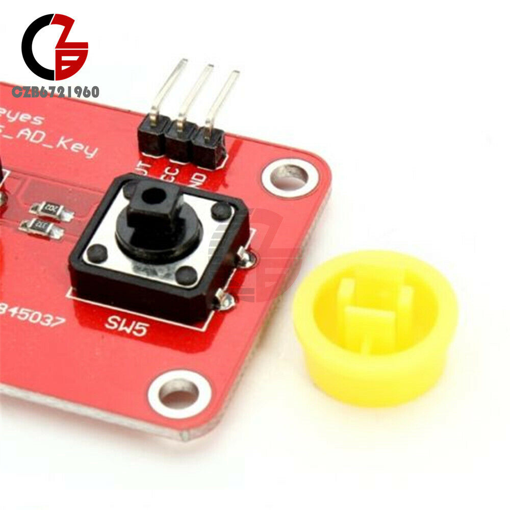 Analog 5 Button AD Keyboard Electronic Blocks Simulate Five Key Module