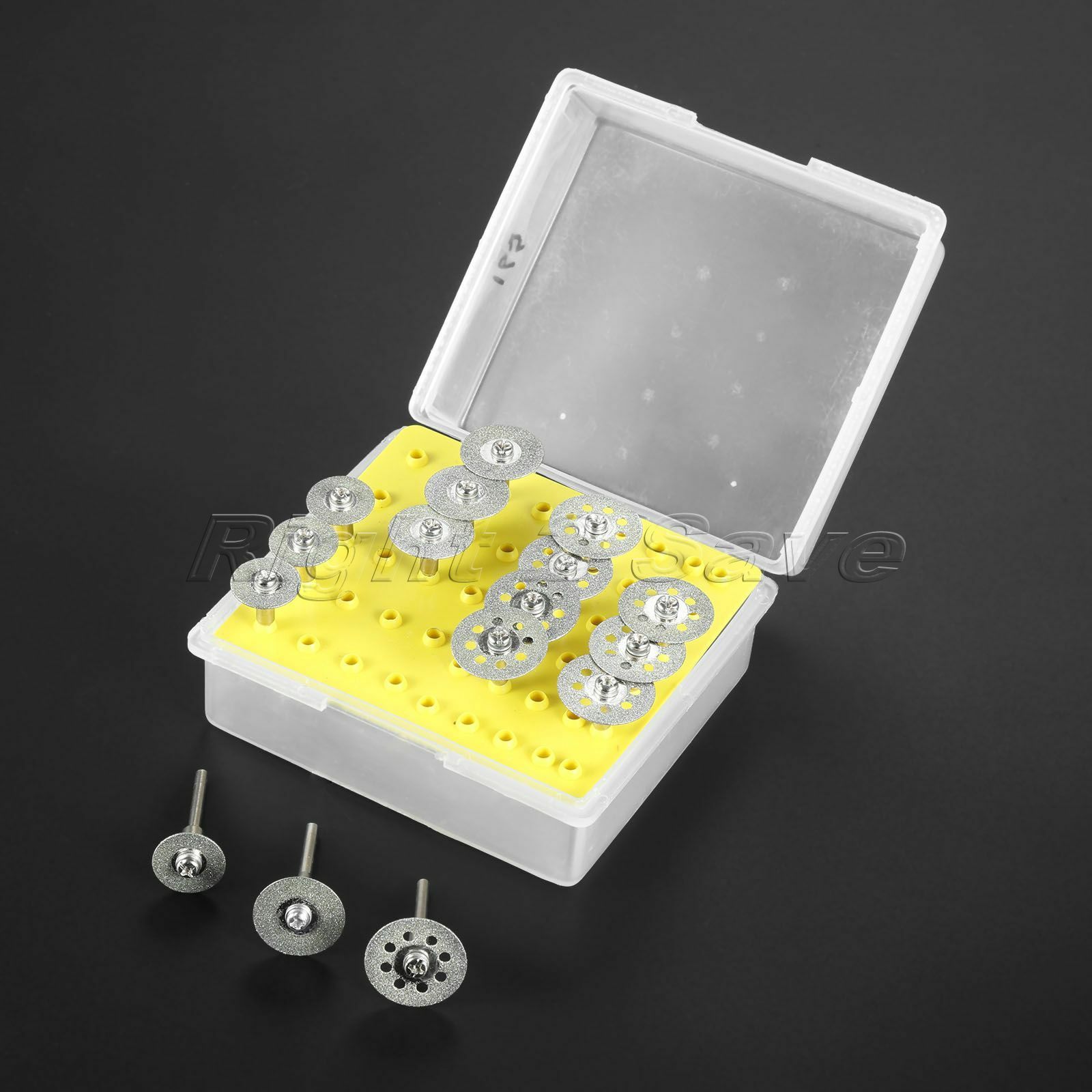 Diamond Coated Cutting Discs Cut Polishing Glass Jade Tiles Marble Stone 16pcs