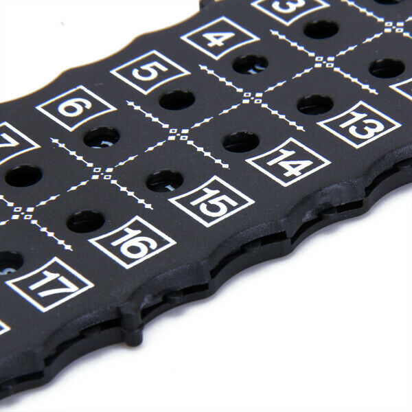 Plastic 18 Holes Golf Stroke Counter Score Keeper Shot Scoring Keychain Golfer
