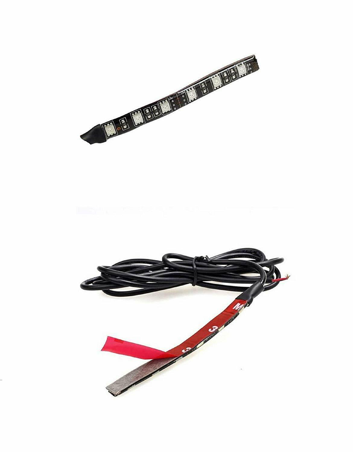 LED License Plate Strip 12v White Light Waterproof Motorcycle Flush Clear Bright