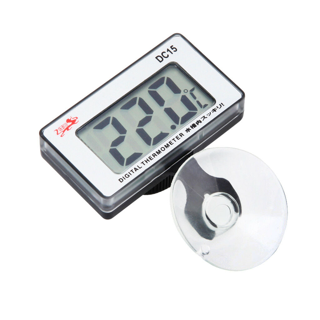 Sucker Type LCD Digital Submersible Thermometer for   Tank Aquarium