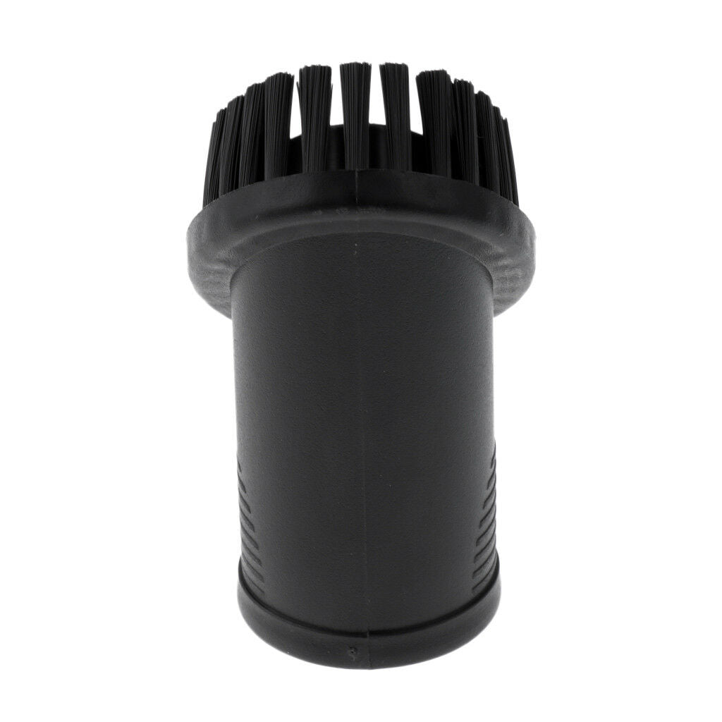 Oval Bristle Dusting Brush for Vacuum Cleaners with 32mm Connector Black