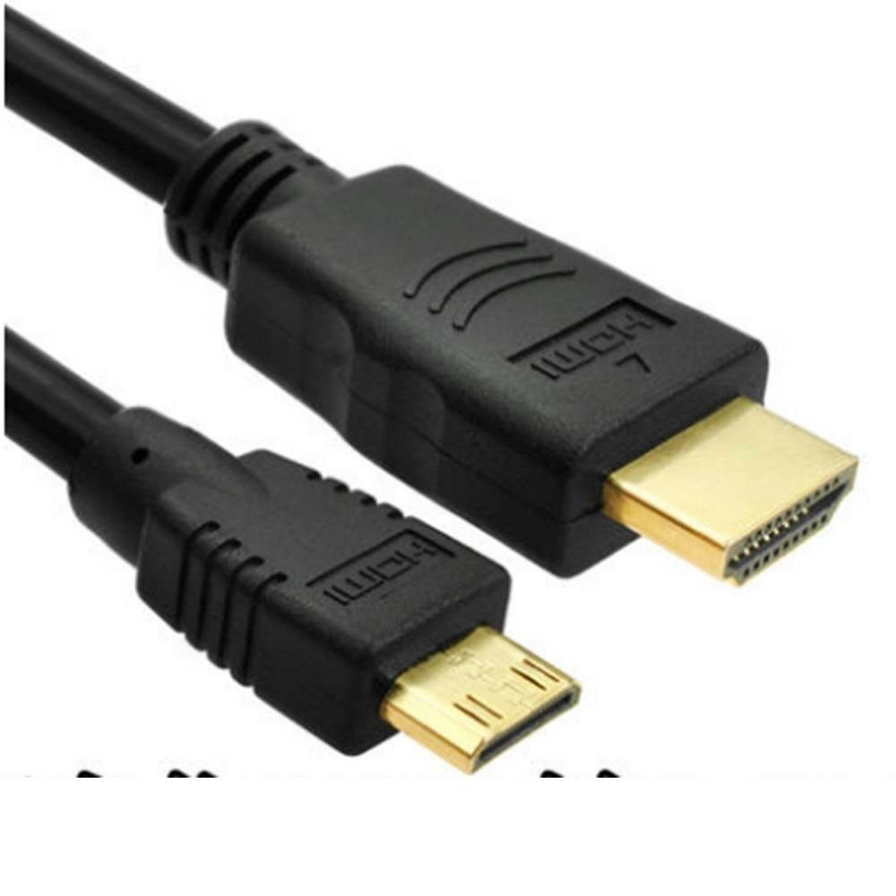 Mini HDMI Video Cable Cord Lead for JVC GC-XA2 XA2BUS GS-TD1BUS GZ-E10 E100 gm