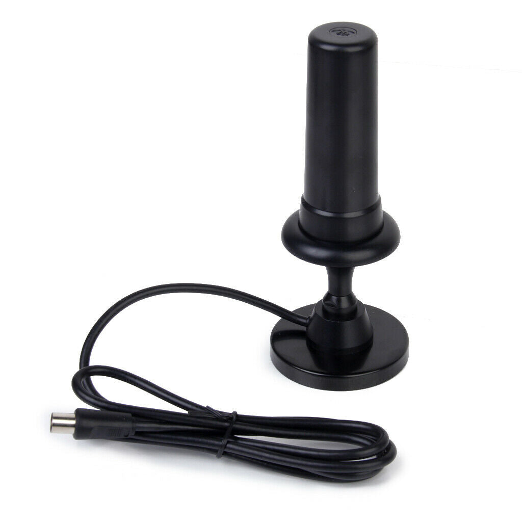 Black Digital DVB-TW36 TV Indoor 36dBi 470-862MHz Booster Antenna For TV HDTV