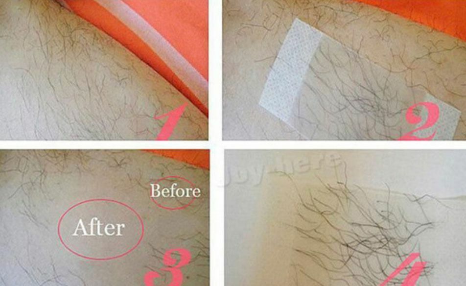 Pro 10Sides  Body Leg Hair Removal Depilatory Wax Strips Papers Waxing Nonwoven