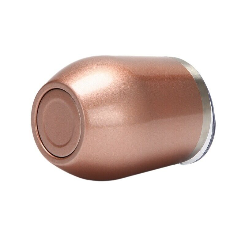 12Oz Stainless Steel Insulated Wine Glass Double Wall Coffee Mug Insulated WinY8