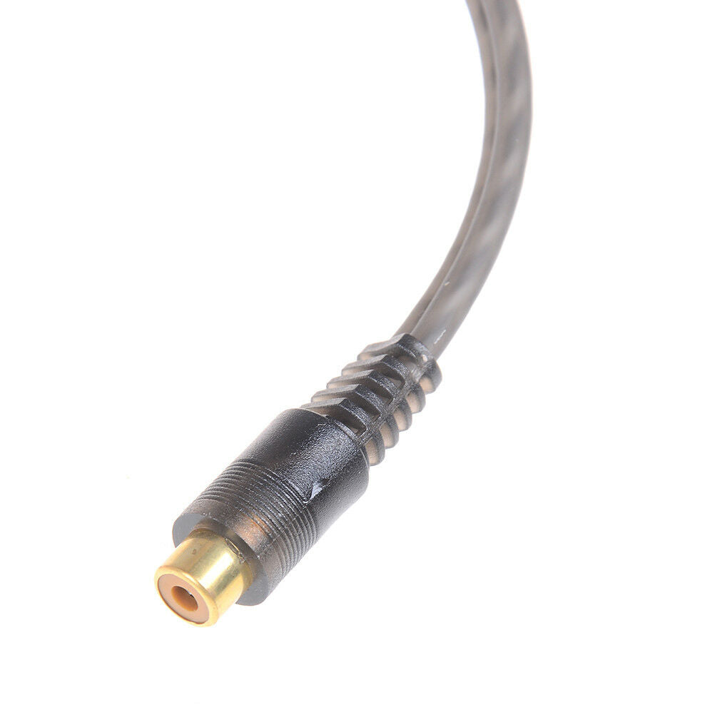 Car audio 1RCA female to 2RCA male Y splitter cable converter cord.adapte.l8