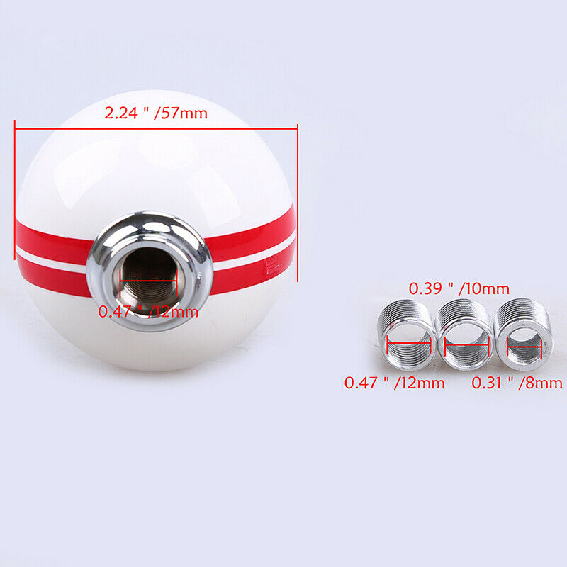 Manual 5Speed Car Auto Gear Shift Knob Shifter Fit For Ford Mustang Shelby GT500