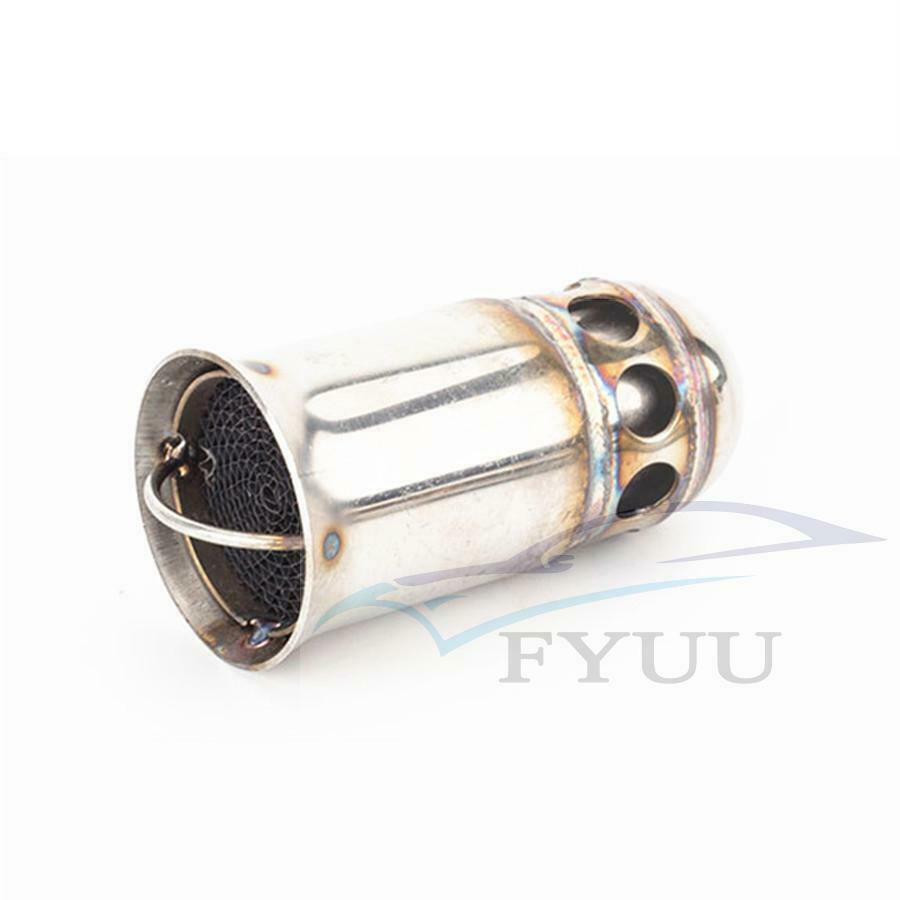 51mm Motorcycle Exhaust Muffler Silencer Noise Sound Eliminator for Offroad Bike