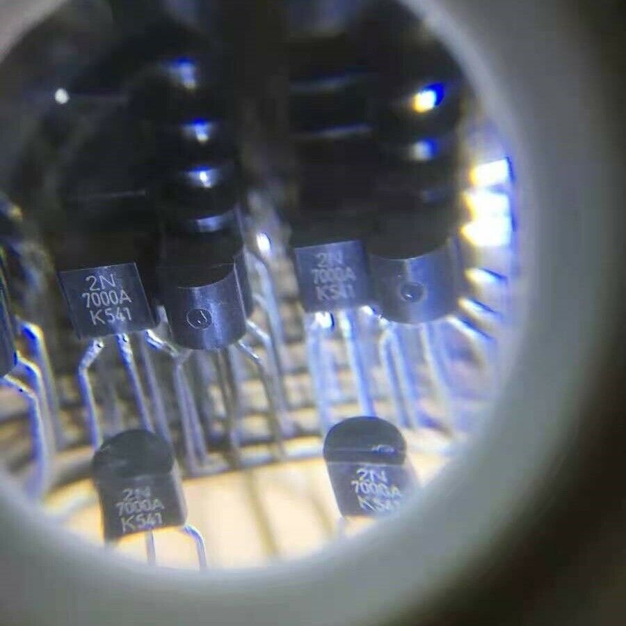 10PCS  FIELD EFFECT TRANSISTOR KEC TO-92 2N7000A 2N7000A-AT/P
