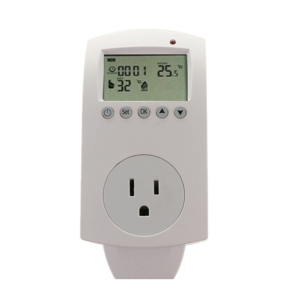 Multi-purpose Plug In Programmable Thermostats Heating Temperature Controller