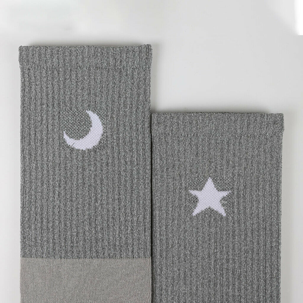 Women Cotton Reflective Socks Crew Socks Stockings Cycling Breathable Socks