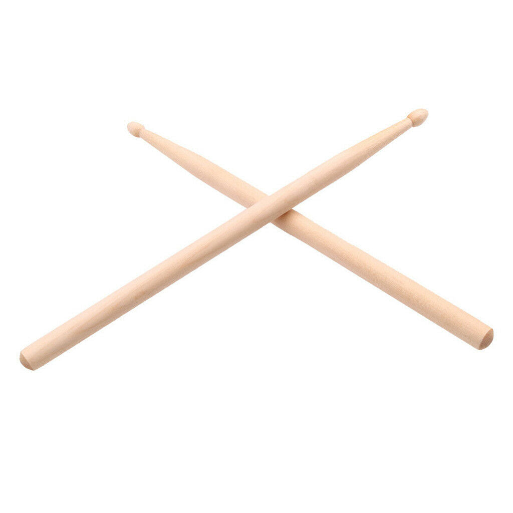 2X Maple 5A Drumsticks Drum Sticks for Music Band Exercise