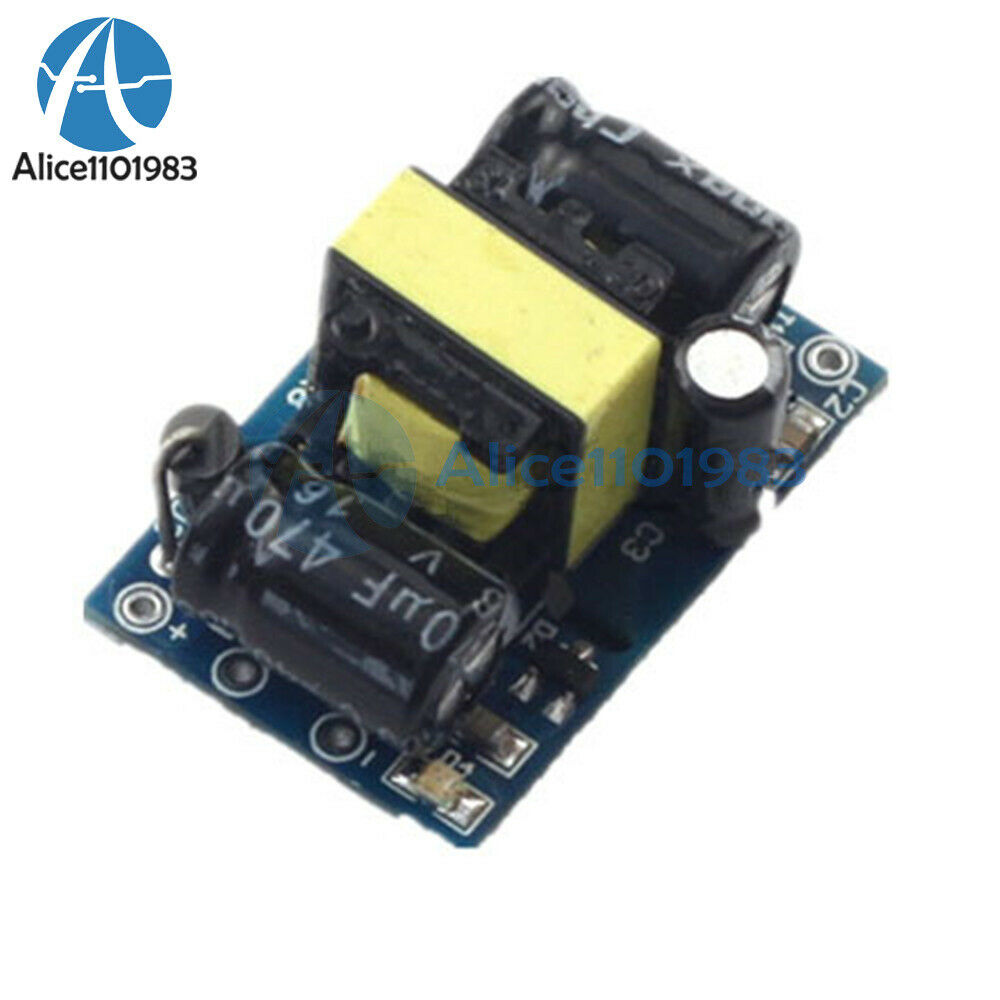5PCS AC-DC 12V 400mA 4.5W Power Supply Converter Step Down Module for Arduino