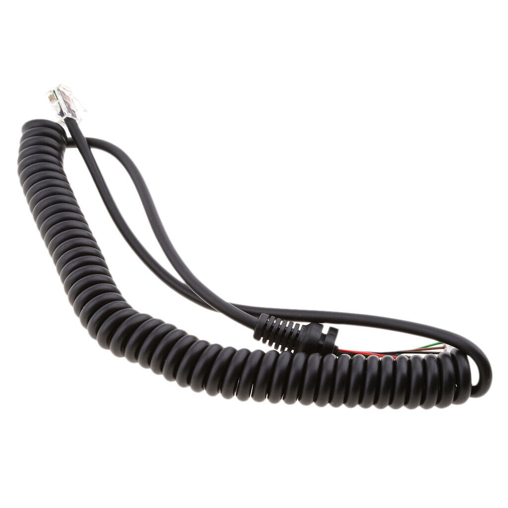 Microphone cable for FT 100D FT 90R FT 3000M MH 36 B6J black